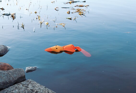 Anka flytande nylon 50cm - 2