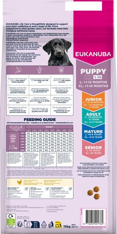Eukanuba dog puppy large 15kg - 2