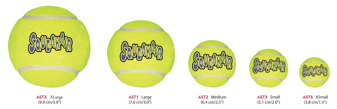 Kong Squeakair Tennisboll Medium 6cm  - 2