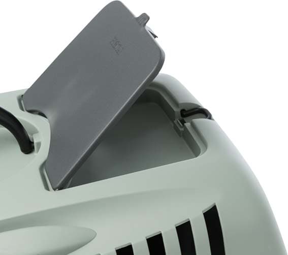 Transportbur Capri 2 ECO 37x34x55cm antracit/grå-grön