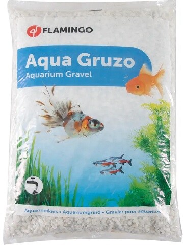 Akvariegrus vitt 10kg 9-12mm - 2