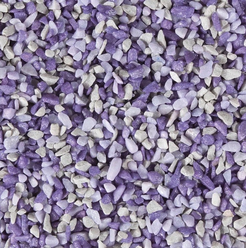 Grus Lila/Grå 1kg
