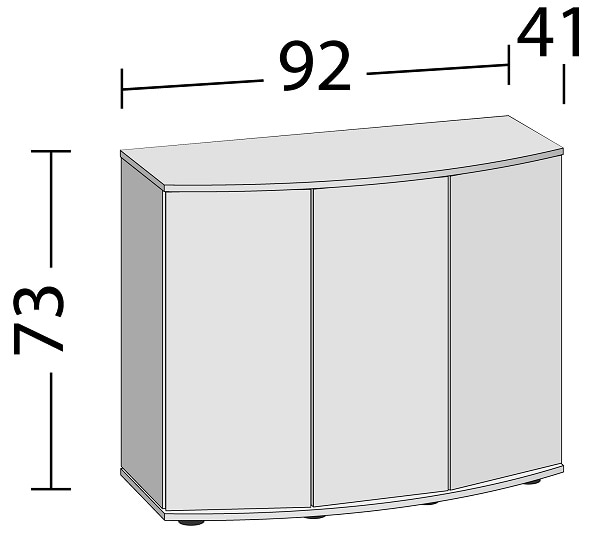 Juwel Vision 180 SBX-bänk Svart