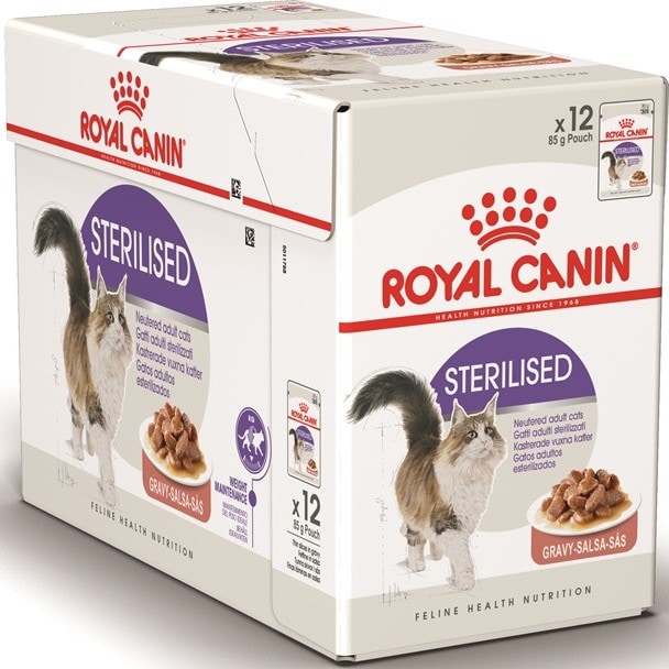 Royal Canin Våtfoder Sterilised i sås 12x85g