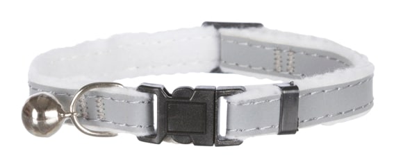 Katthalsband med snabblås , ställbar reflex, mixade färger