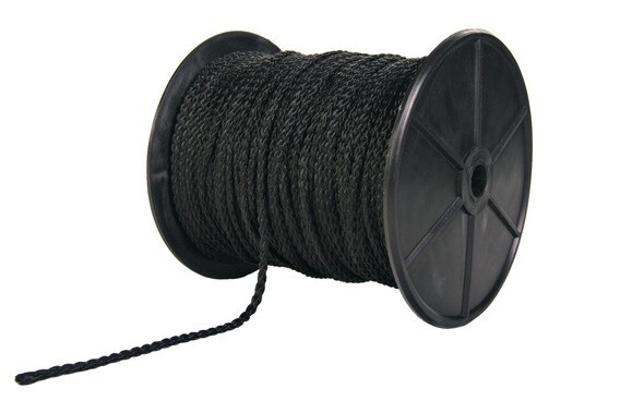 Fixeringsrep svart, metervara