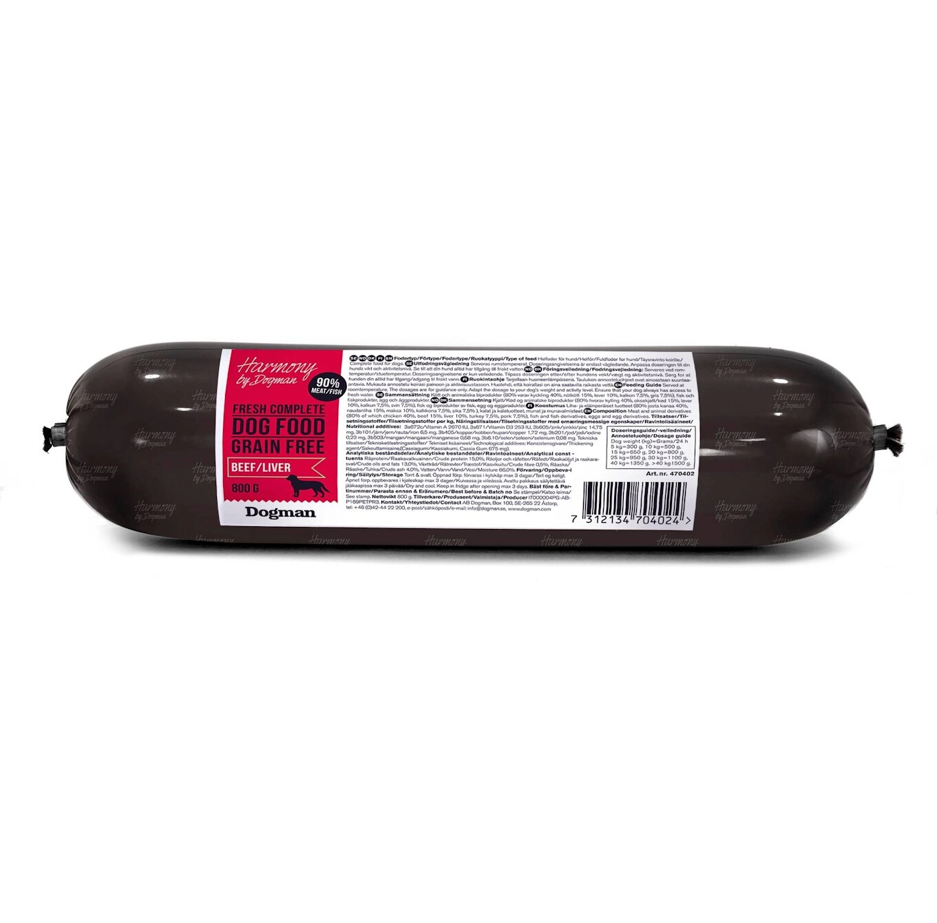 Harmony våtfoder beef/liver 800g