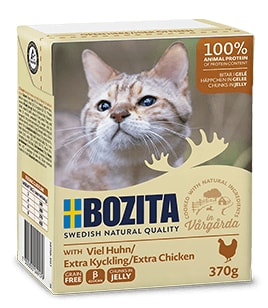 Bozita Extra Rik På Kyckling i gele 370g