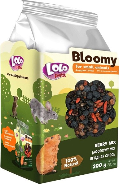 Bloomy Berry Mix 200g Smådjur