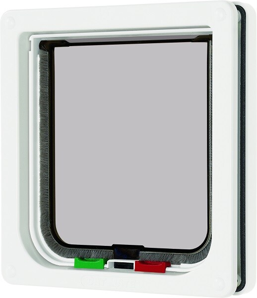 Closer Pets lucka ställbar 4-vägs vit 309W