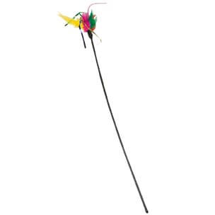 Spö med mixade fjädrar