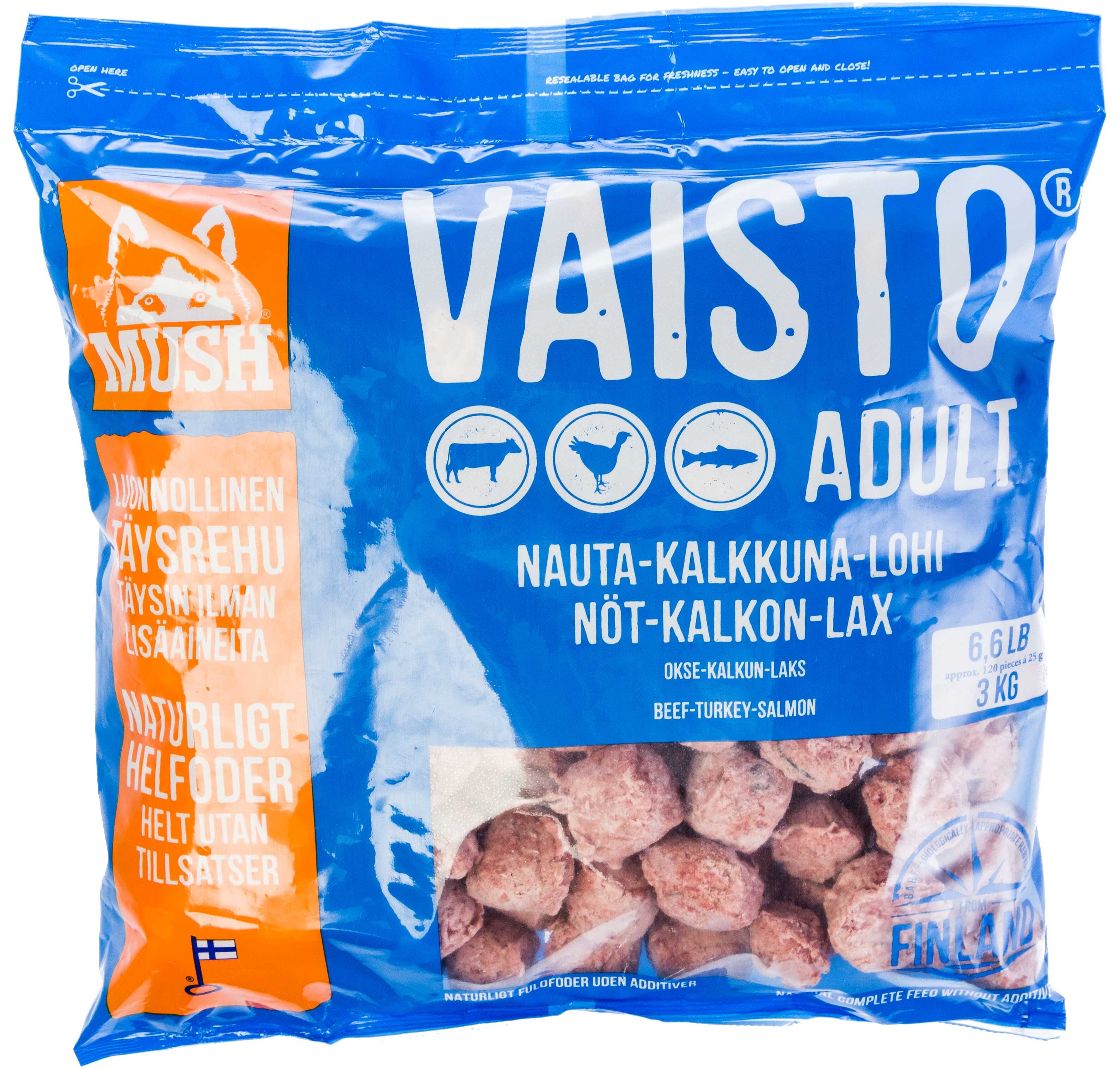 Mush Vaisto Adult blå 3kg