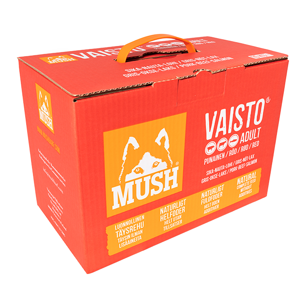 Mush Vaisto Adult röd 10kg