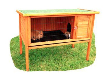 Träbur Ferie Med Ben 116x63x92cm