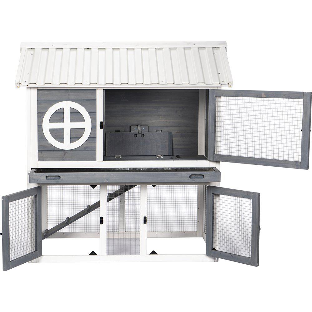 Utomhusbur Paul PVC-tak 111x70x114cm - 2