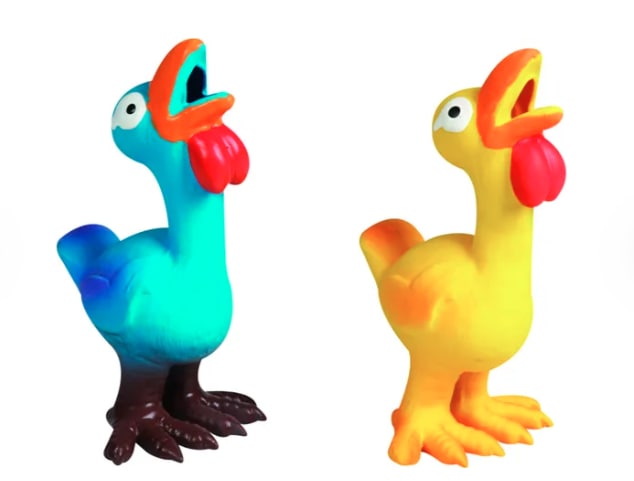 Latex Kalkon med ljud 16cm