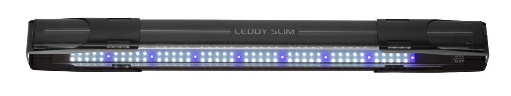AquaEL LED-belysning Leddy Slim 2.0 Sunny Svart 80-107cm 32W