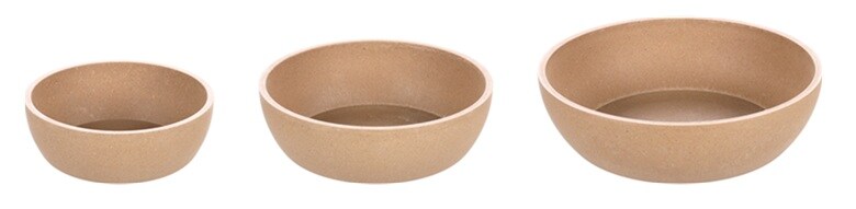 Skål Bambu Anti-Slip - Flera Storlekar