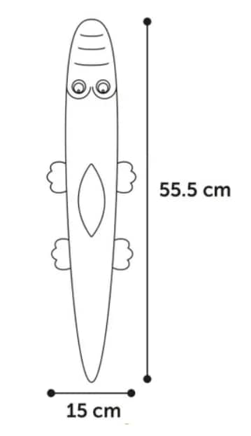 Plysch Krokodil 55cm - 2