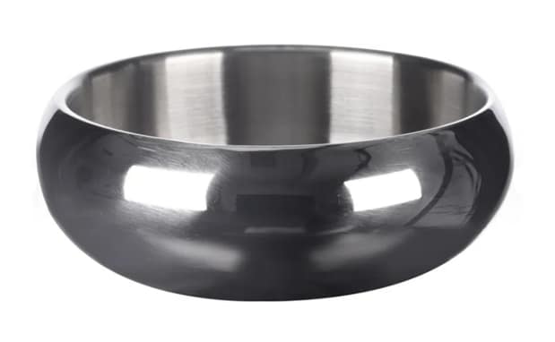 Rostfri skål Muna Silver - Flera Storlekar