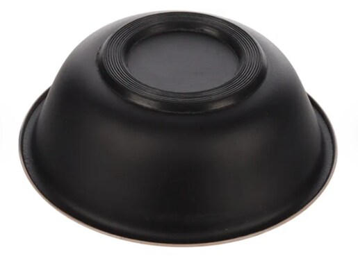 Rostfri skål Dimi Svart - Flera Storlekar