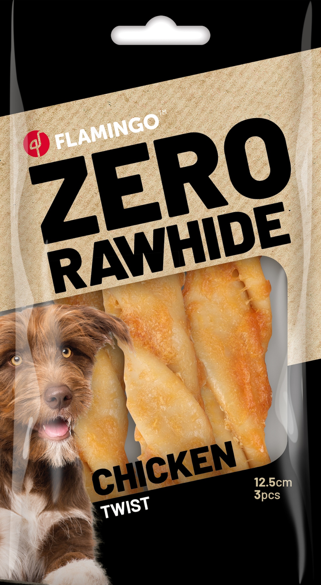 ZERO Rawhide Wrap Kyckling 12,5cm 3-pack