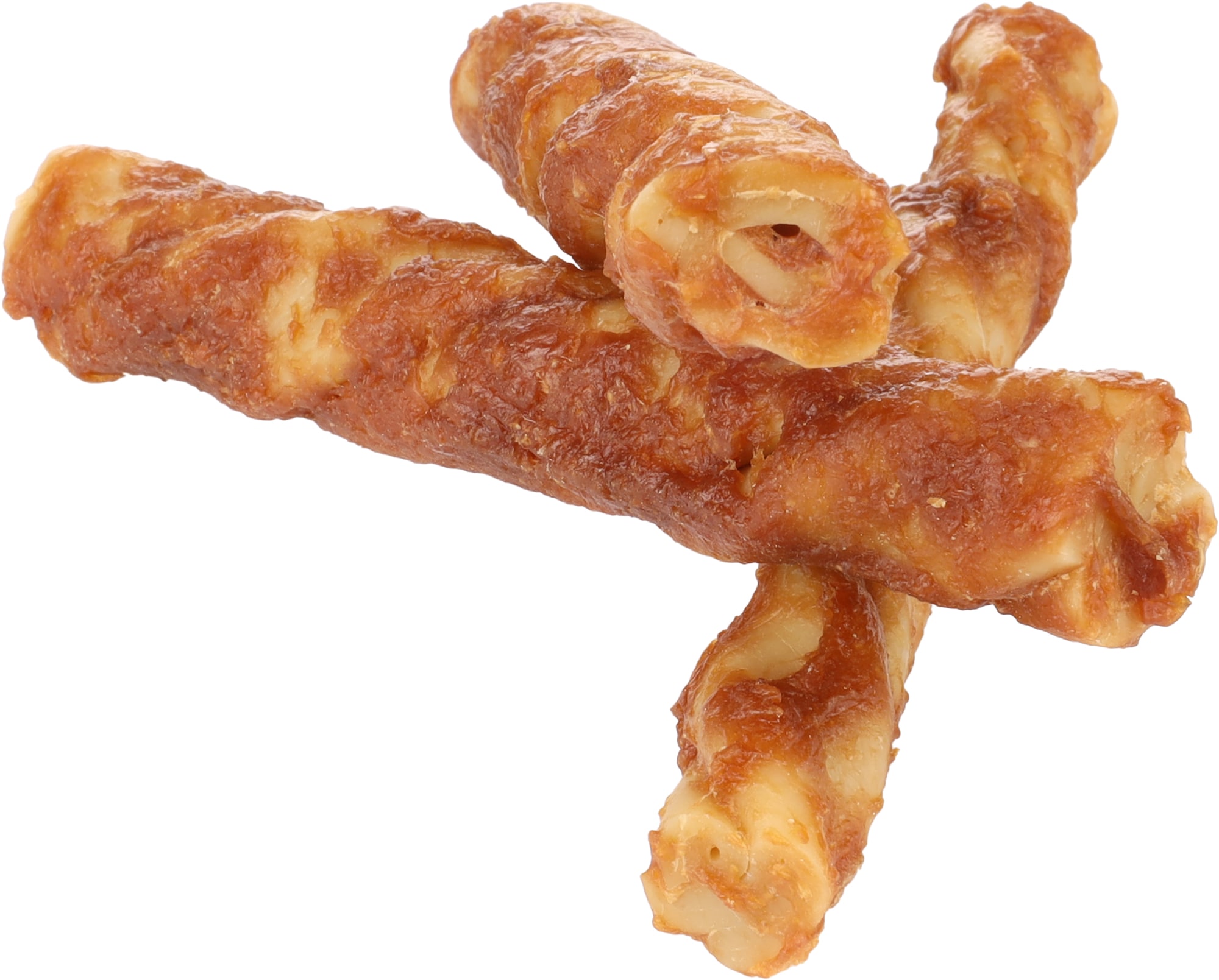 ZERO Rawhide Wrap Kyckling, Jordnöt 12,5cm 3-pack - 2