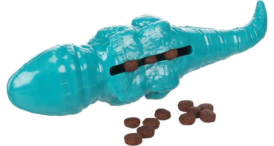 Godisgömma Iguana TPR 26x7cm Turkos