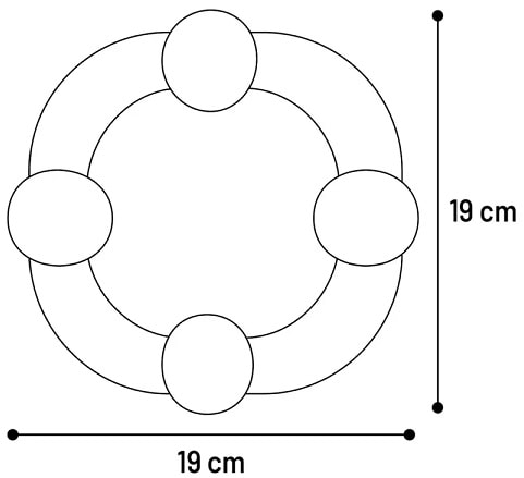 Flytande leksak Lipa Ring 19cm - 2