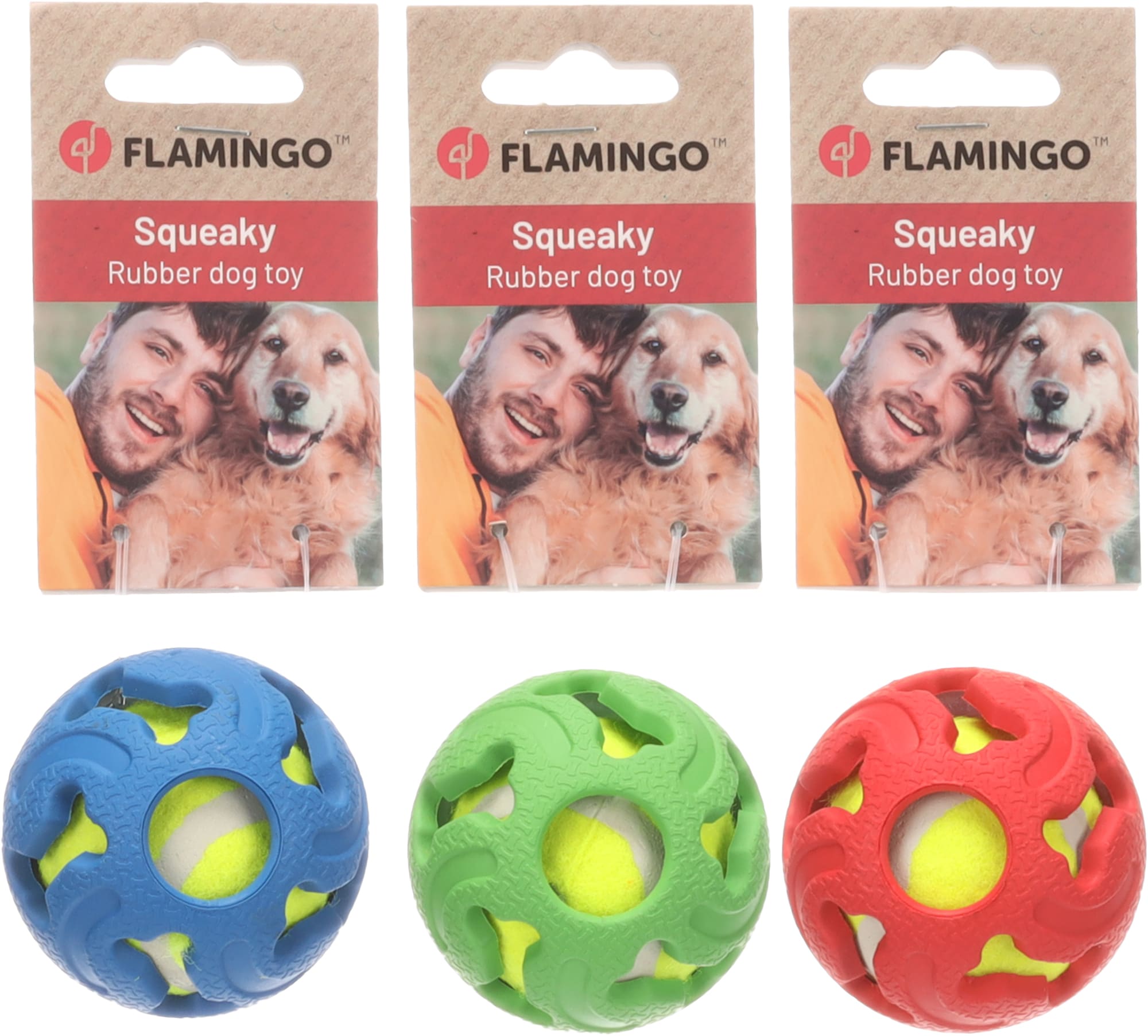 Tennisboll Med Gummi 6,3cm - 2