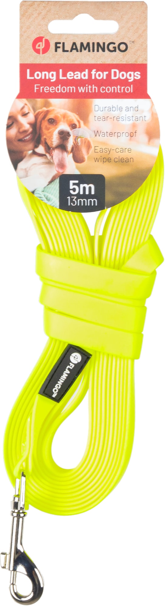 Spårlina Caspar Gul PVC - flera storlekar