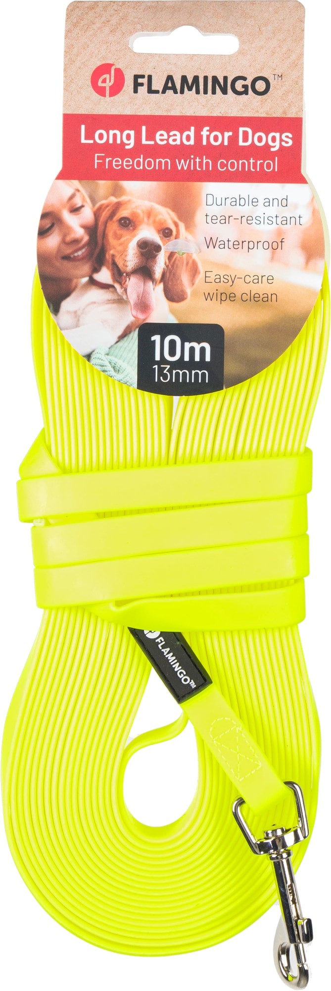 Spårlina Caspar Gul PVC - flera storlekar