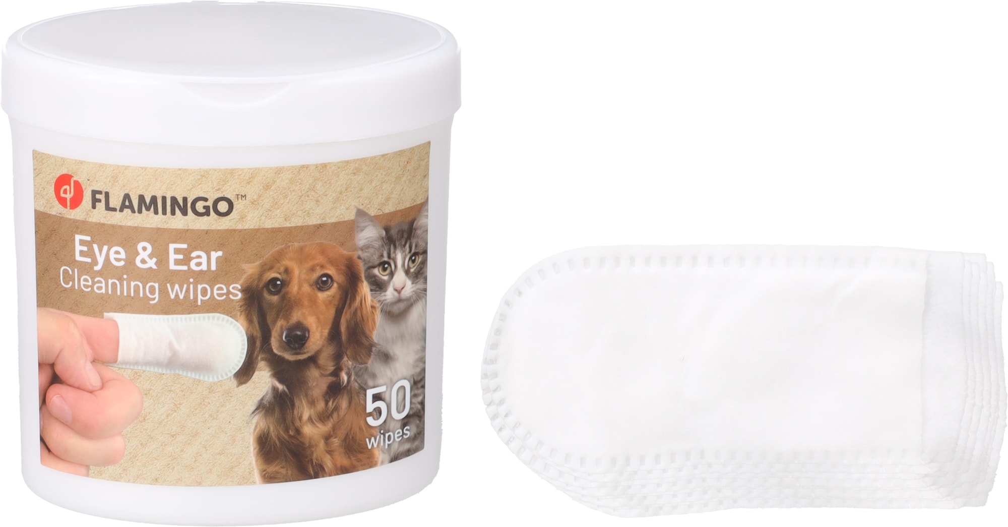 Eye & Ear Fingerwipes 50-pack