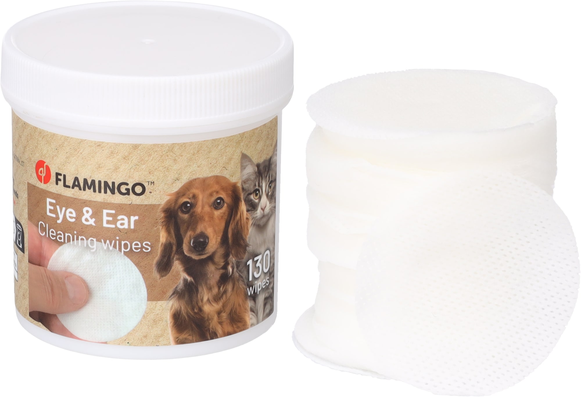 Eye & Ear Wipes 130-pack