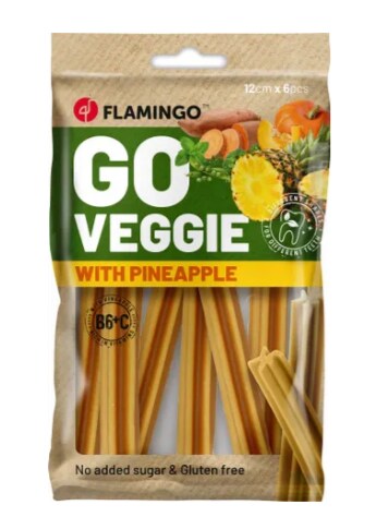 Veggie Sticks Ananas 12cm 6-pack