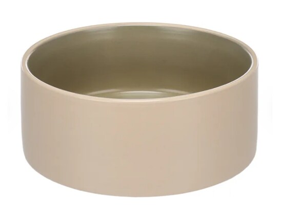 Keramikskål Beige/Grön 800ml