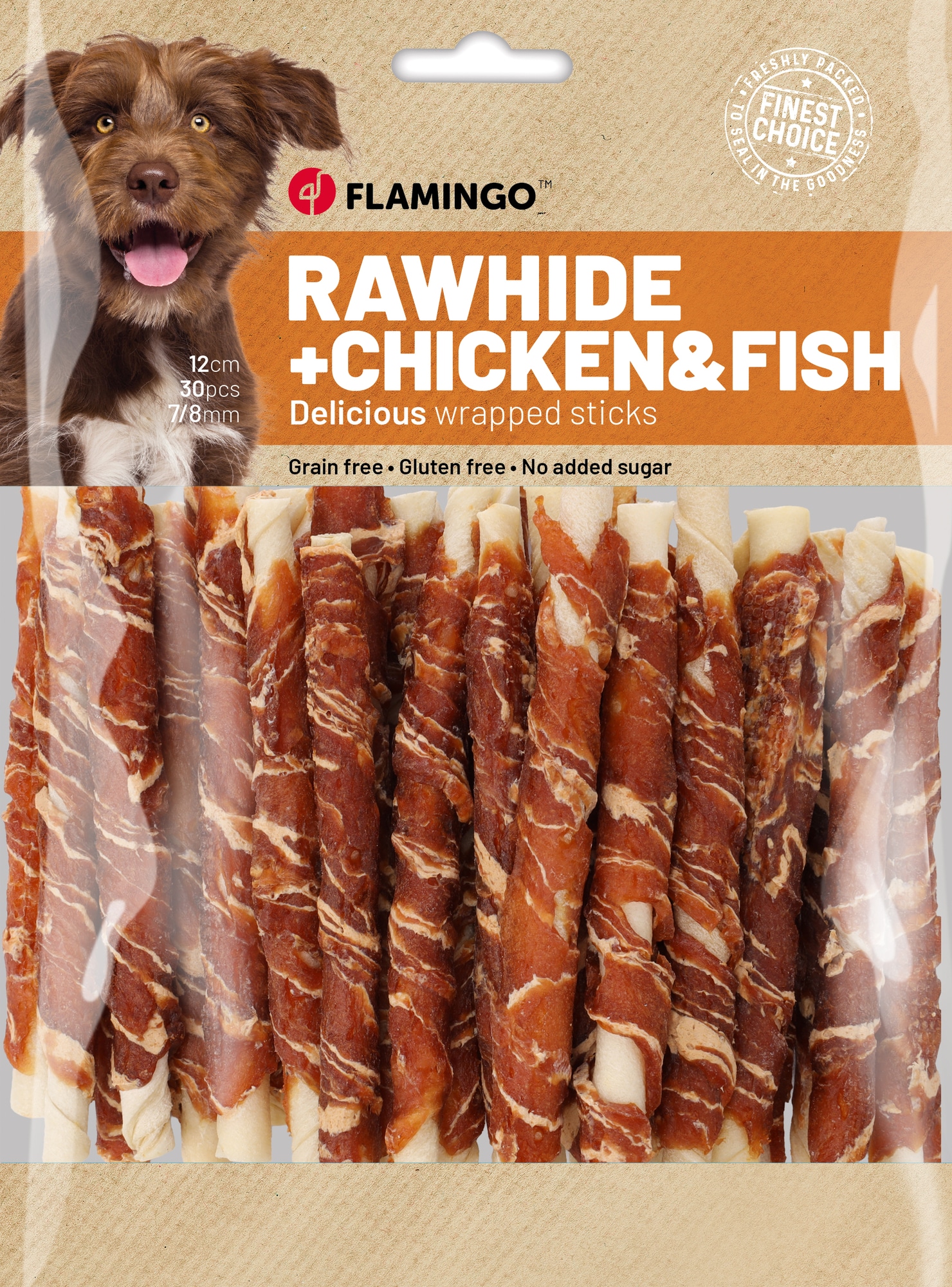 Rawhide Chicken & Fish 30-pack