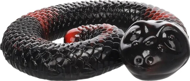 Snacksorm Ringlad Röd/Svart - 2