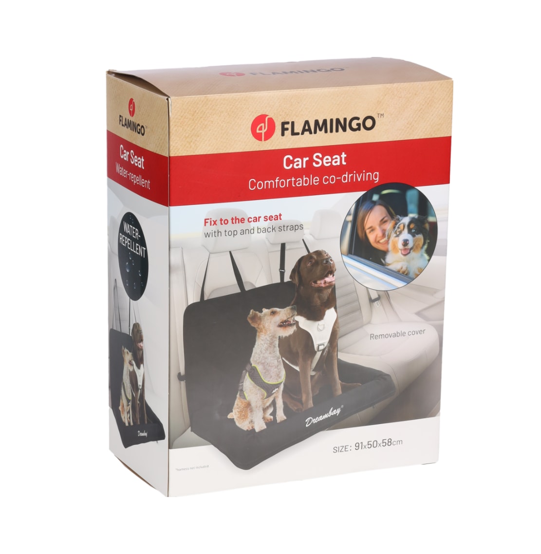 Bilsätesbädd 91x50x58cm - 2