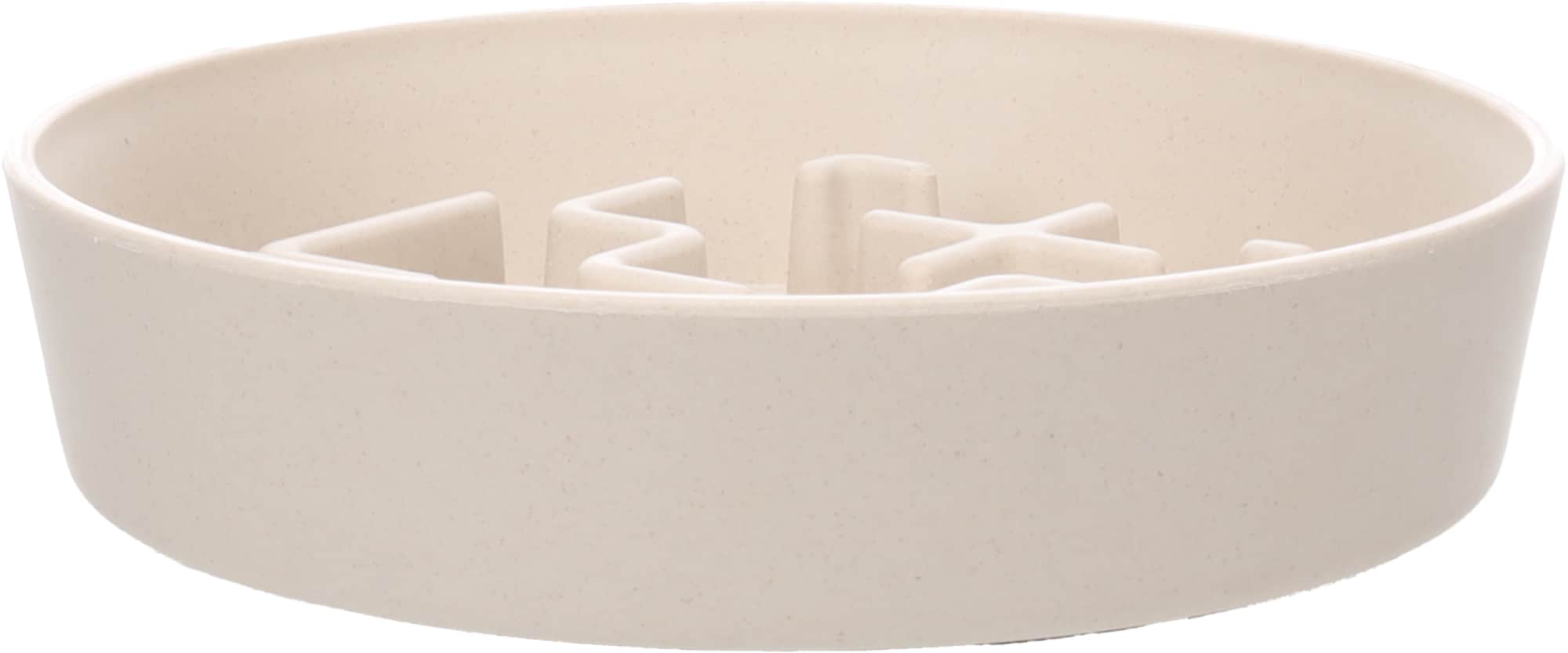 Slow Feeder Bowl Beige 1500ml/23cm