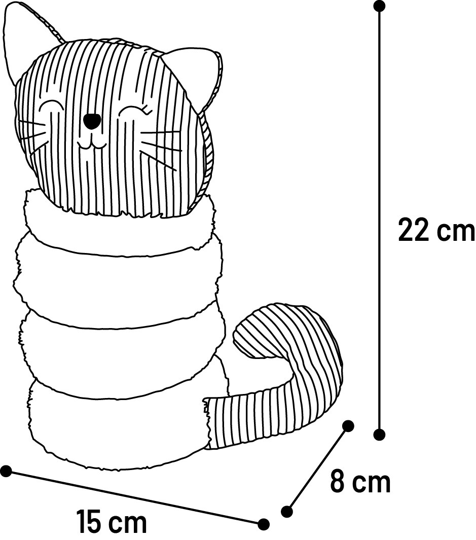 Plysch Ribola Cat 22cm