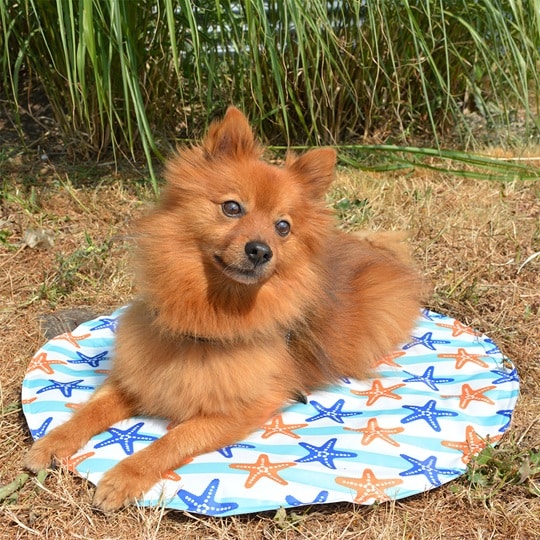 Kylmatta Rund 60cm mixade färger