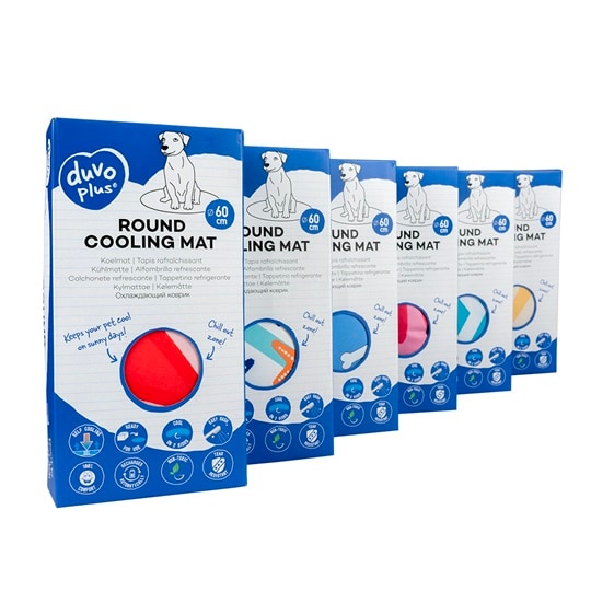 Kylmatta Rund 60cm mixade färger - 2