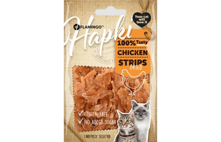 Hapki Soft Chicken Strips 50g