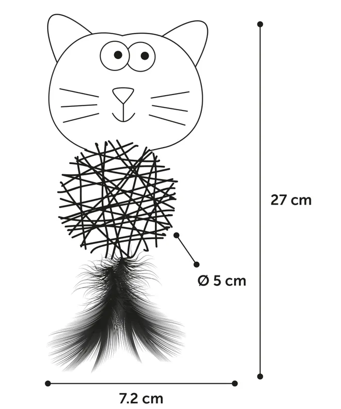 Kattleksak Chayenne mix katt & kanin