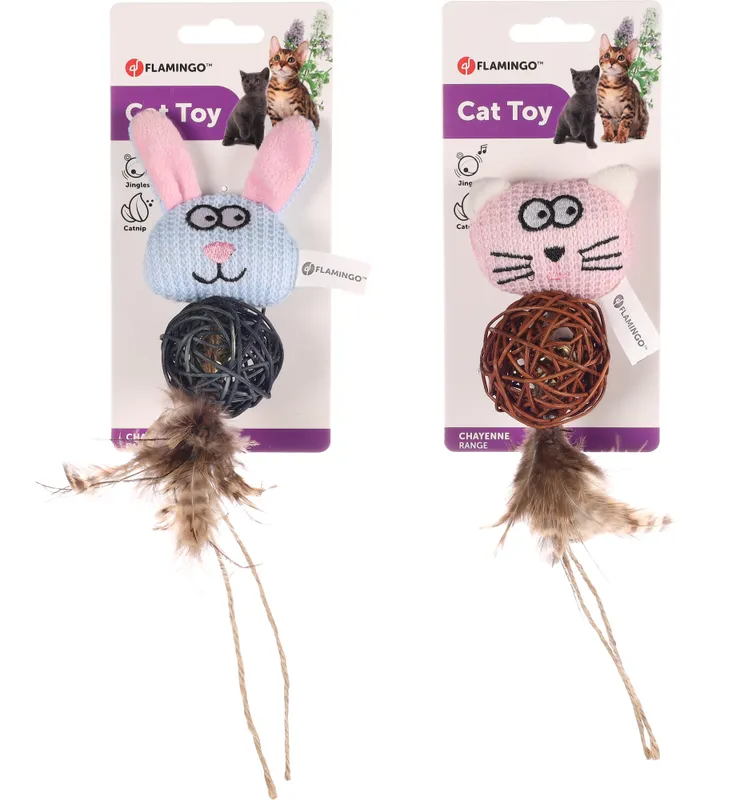 Kattleksak Chayenne mix katt & kanin