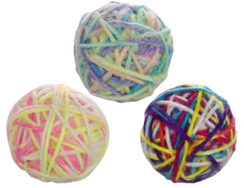 Garnboll med skaller 4,5cm