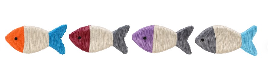 Kattleksak Trådfisk Mix 13cm