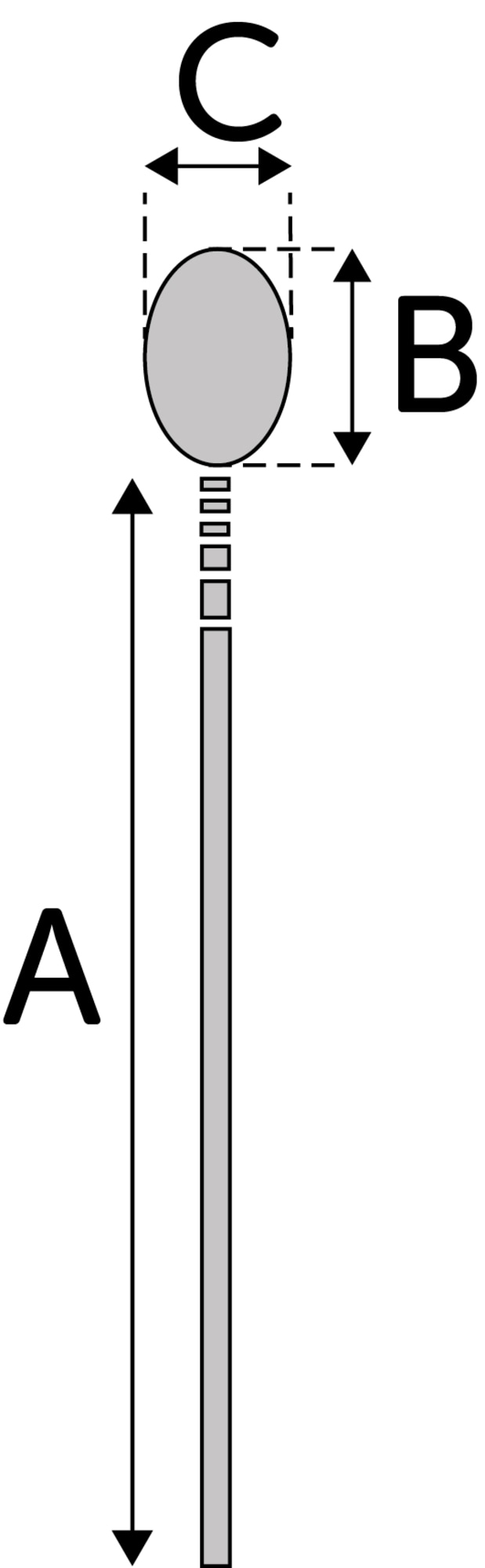 Spö Marit 61-186cm med fjäder
