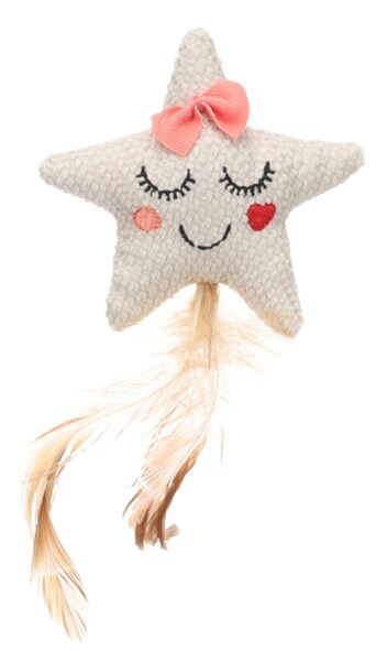 Kattleksak Stjärna 8,5cm